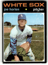 1971 Topps Base Set #345 Joe Horlen