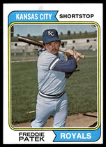 1974 Topps Base Set #88 Freddie Patek