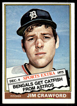 1976 Topps Traded #428T Jim Crawford