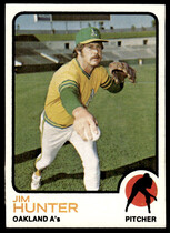 1973 Topps Base Set #235 Jim Hunter