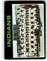 1971 Topps Base Set #584 Indians Team