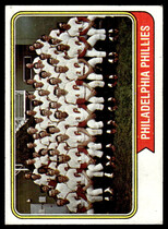 1974 Topps Base Set #383 Phillies Team