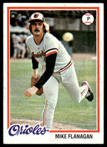 1978 Topps Base Set #341 Mike Flanagan