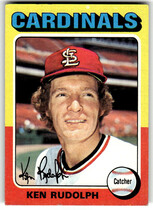 1975 Topps Base Set #289 Ken Rudolph