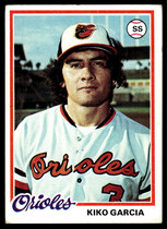 1978 Topps Base Set #287 Kiko Garcia