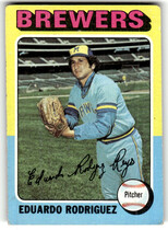1975 Topps Base Set #582 Eduardo Rodriguez