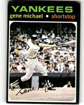 1971 Topps Base Set #483 Gene Michael