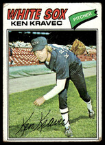 1977 Topps Base Set #389 Ken Kravec