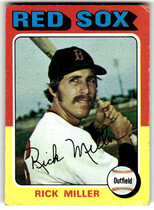 1975 Topps Base Set #103 Rick Miller