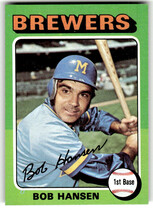 1975 Topps Base Set #508 Bob Hansen