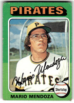 1975 Topps Base Set #457 Mario Mendoza