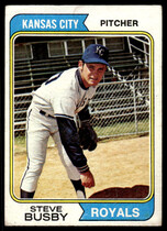 1974 Topps Base Set #365 Steve Busby