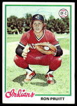 1978 Topps Base Set #198 Ron Pruitt