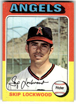 1975 Topps Base Set #417 Skip Lockwood