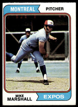 1974 Topps Base Set #73 Mike Marshall