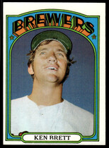 1972 Topps Base Set #517 Ken Brett