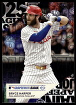 2025 Topps Training Grounds #TG-3 Bryce Harper