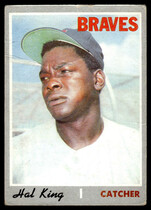 1970 Topps Base Set #327 Hal King