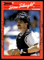 1990 Donruss Base Set #277 Don Slaught