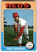 1975 Topps Base Set #396 Fred Norman