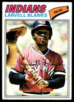 1977 Topps Base Set #441 Larvell Blanks