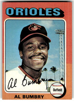 1975 Topps Base Set #358 Al Bumbry