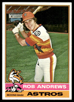 1976 Topps Base Set #568 Rob Andrews