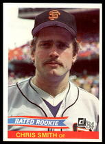 1984 Donruss Base Set #46 Chris Smith