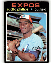 1971 Topps Base Set #418 Adolfo Phillips