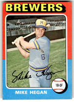 1975 Topps Base Set #99 Mike Hegan