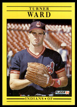 1991 Fleer Base Set #383 Turner Ward