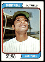 1974 Topps Base Set #485 Felipe Alou