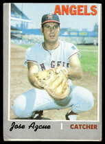 1970 Topps Base Set #294 Joe Azcue