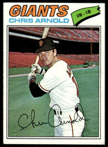 1977 Topps Base Set #591 Chris Arnold