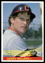 1984 Donruss Base Set #520 Gerry Willard