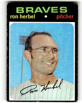 1971 Topps Base Set #387 Ron Herbel