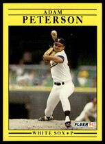 1991 Fleer Base Set #134 Adam Peterson