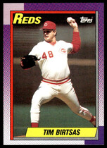 1990 Topps Base Set #687 Tim Birtsas