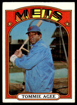 1972 Topps Base Set #245 Tommie Agee