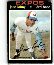 1971 Topps Base Set #132 Jose Laboy