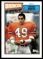 1987 Topps Base Set #42 Dennis Smith