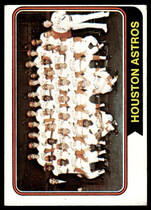 1974 Topps Base Set #154 Astros Team