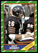 1986 Topps Base Set #12 Matt Suhey