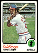 1973 Topps Base Set #658 Elliott Maddox