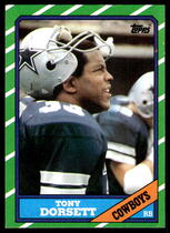 1986 Topps Base Set #126 Tony Dorsett