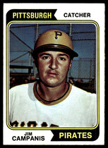 1974 Topps Base Set #513 Jim Campanis