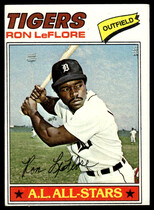 1977 Topps Base Set #240 Ron LeFlore