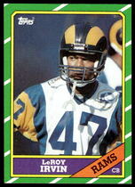 1986 Topps Base Set #90 LeRoy Irvin