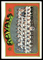 1972 Topps Base Set #617 Royals Team