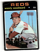 1971 Topps Base Set #496 Woody Woodward